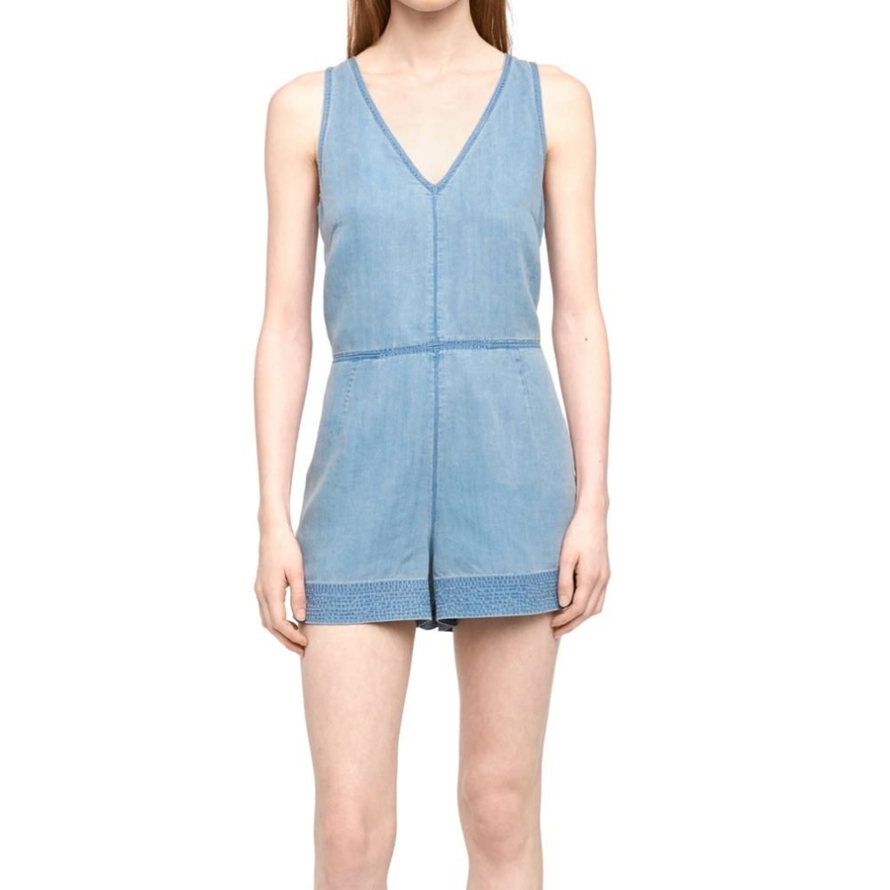 Rag & Bone Chambray Romper